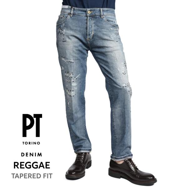 PT TORINO DENIM ピーティートリノデニム / REGGAE TAPERED FIT テ...