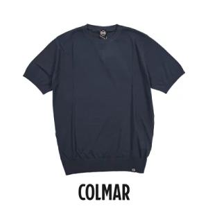 COLMAR コルマー / サマーニットセーター クルーネック ハイゲージ 半袖 REGULAR F...