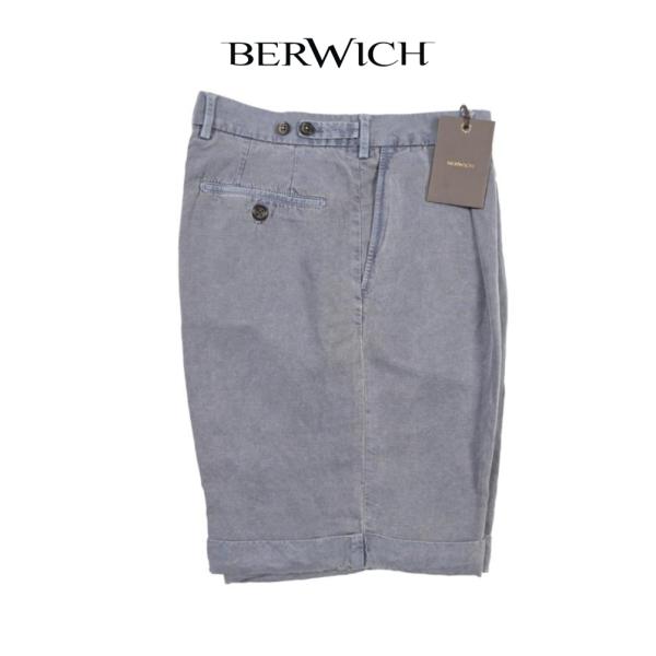 BERWICH ベルウィッチ / BERMUDA 1P-GD バミューダ ショーツ ワンタック ハー...