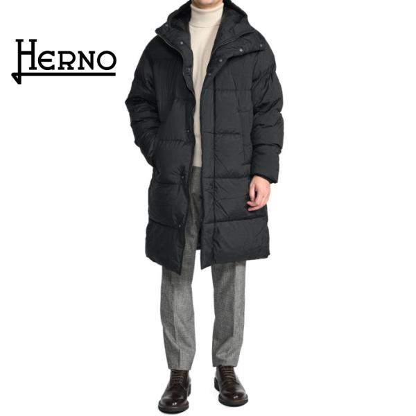 HERNO ヘルノ / POLAR-TECH ダウンコート フーディー アウター 撥水 ナイロン ポ...