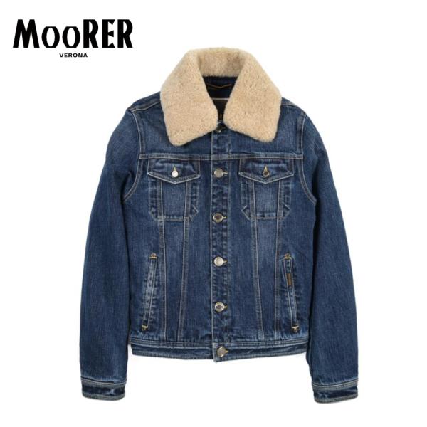 MOORER ムーレー / TABURNO-104 デニムダウンジャケット アウター JAPANES...