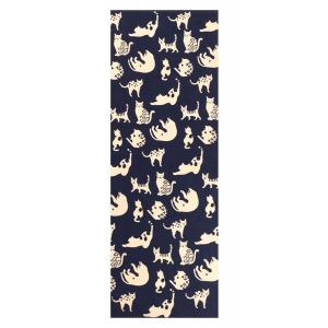 注染手ぬぐい ねこづくし 【カヤ】
