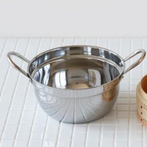 ステンレス鍋（IH対応）19cm