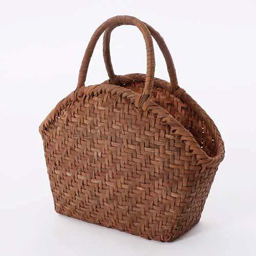 やまぶどうバッグ　半月