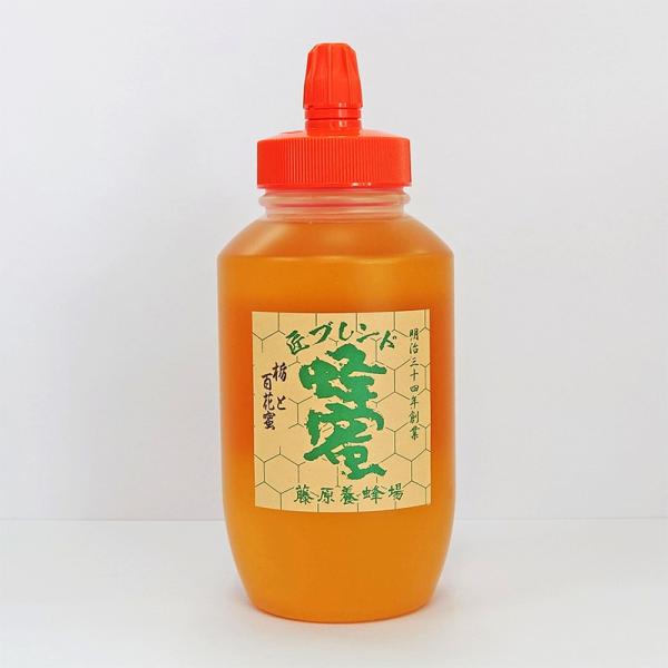 国産ブレンド蜂蜜　栃と百花蜜　1ｋｇ　非加熱