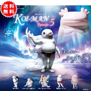 鯉人 KOI MAN EPISODE5 全5種コンプリート カプセル入り ガチャガチャ がちゃがちゃ カプセルトイ エール ガチャ ガチャ コンプリート コイマン