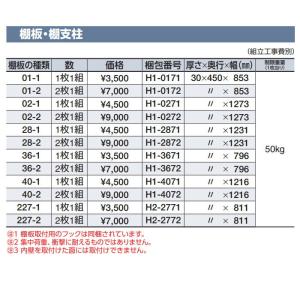 【部品】 イナバ物置 稲葉製作所 アルシア 棚...の詳細画像1