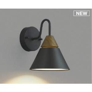 ブラケットライト AB52224 電球色 AB53839 温白色チャコールブラウンマット塗装仕上 北欧デザイン 白熱球60W相当 LED一体型  照明 おしゃれ かわいい コイズミ照明 KOIZUMI  重厚感のあるウォールナットの木飾りは、やわらかな間接光を灯す           