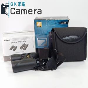 【中古】 Nikon PROSTAFF 7S 10ｘ30 6° WATERPROOF ニコン 箱 説明書 ケース付 美品