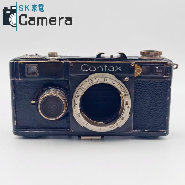 【中古】 ZEISS IKON Contax I 型 ブラックコンタックス 訳あり