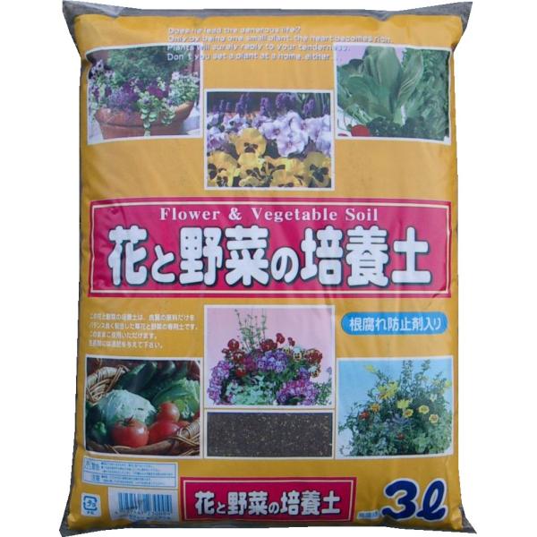 母の日　プレゼント　ガーデニング　花と野菜の培養土　3L