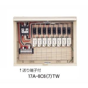 未来工業 17A-8C6TW 1個 屋外電力用仮設ボックス