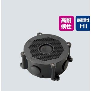未来工業 PVMC-ANFK 1個 防犯カメラ取付丸ボックス 黒｜sk-r