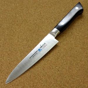 包丁 ペティナイフ 15cm (150mm) 関の刃物 伊勢谷治平 ダマスカス鋼 33