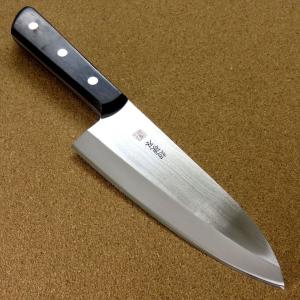 包丁 出刃包丁 16.5cm (165mm) 関の刃物 濃州正宗作 ステンレス 片刃