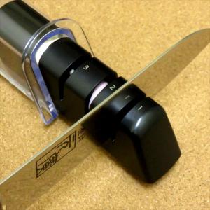 並行輸入品】 Kuhn Rikon Dual Knife Sharpener, Black : インター