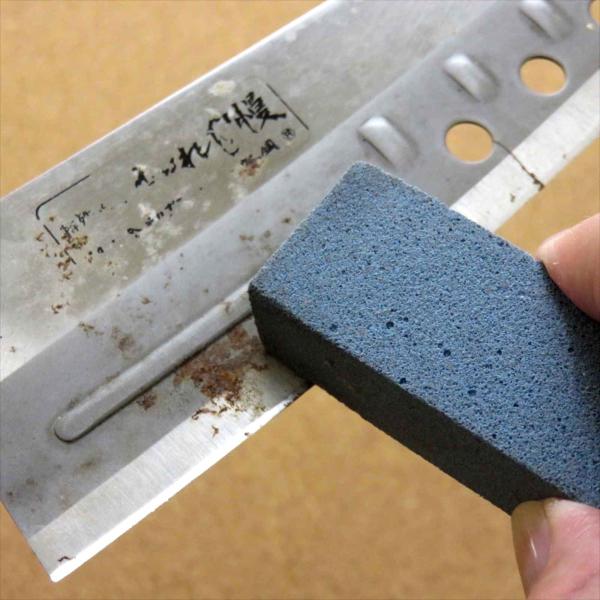 サビ消しゴム 貝印 KAI 関の刃物 ナイフ 包丁類のサビ落とし 流し台の錆び ガスコンロのサビ汚れ...