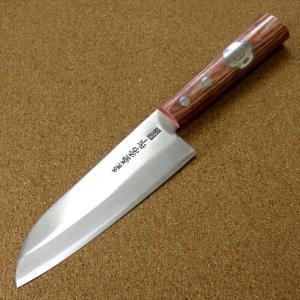 包丁 小三徳包丁 14cm (140mm) 名匠 兼常作 本割込 関の刃物 武生 白紙2号 炭素鋼 両刃 文化包丁 日本