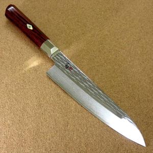 関孫六 包丁 牛刀 18cm (180mm) 関の刃物 貝印 ダマスカス 33層