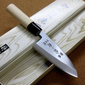 包丁 出刃包丁 16.5cm (165mm) 関の刃物 ステンレス複合材 (SK5 軟鉄