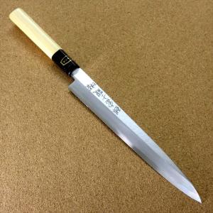 包丁 柳刃包丁 23cm (230mm) 関の刃物 ステンレス複合材 (SK5 軟鉄) 右