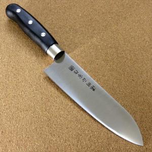 包丁 牛刀 17cm (170mm) 関の刃物 ディンプル加工 チタンコーティング