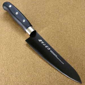 包丁 牛刀 17cm (170mm) 関の刃物 ディンプル加工 チタンコーティング
