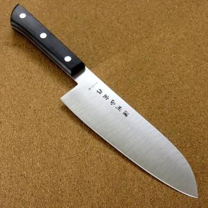 包丁 三徳包丁 17cm (170mm) 関の刃物 濃州孫六作 モリブデン