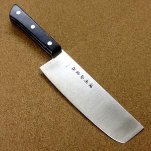 在庫あり こてら別打 安来鋼青紙割込 鍛造包丁 菜切包丁 165mm ヒバ柄