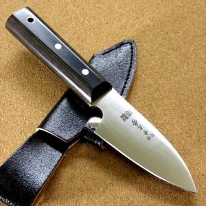 関兼常解体狩猟匠 骨スキ 片刃 刃長：140mm CW-35 ケース付 食肉業者や