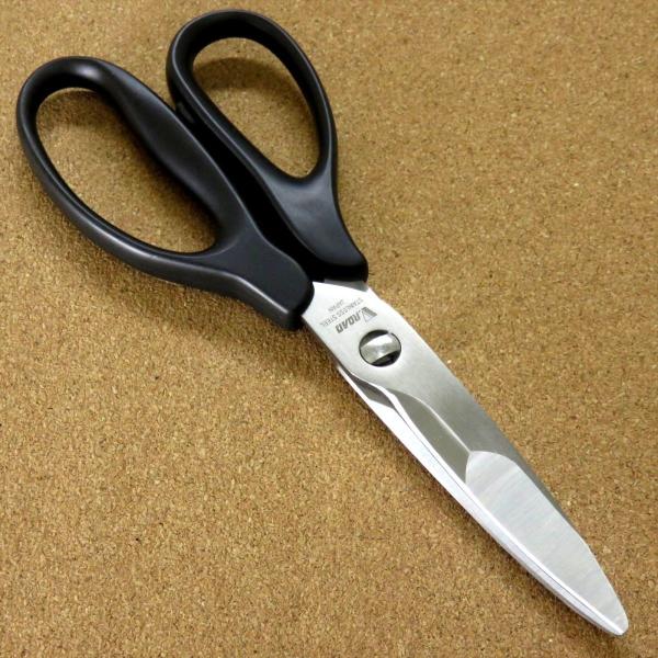 はさみ 薄+厚 ハイブリッドキッチン キッチンハサミ 黒 関の刃物 食洗機対応 薄刃と厚刃のハイブリ...