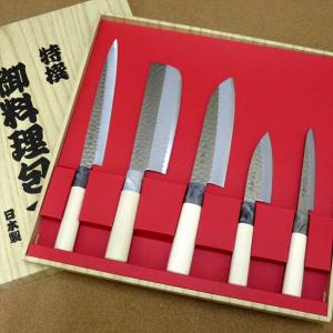 木屋 極美品｜木屋 武蔵野 和包丁3本セット (柳刃/出刃/薄刃) λA6587