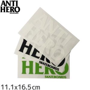 アンタイヒーロー ANTIHERO スケボー ステッカー BLACK HERO
