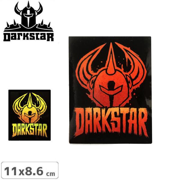 スケボー スケートボード ステッカー DARK STAR ダークスター KNIGHT 2色 11cm...