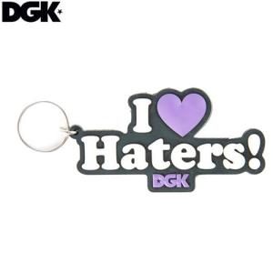 DGK ディージーケー キーホルダー DGK HATERS KEYCHAIN 9cm x 5cm NO02｜sk8-sunabe