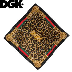 DGK ディージーケー スケボー スカーフ SAFARI BANDANA ブラック NO2｜sk8-sunabe