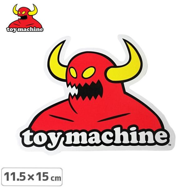 スケートボード ステッカー TOY MACHINE トイマシーン MONSTER 11.5 x 15...