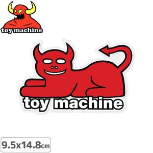 トイマシーン TOY MACHINE スケボー ステッカー DEVIL CAT STICKER 9.5cm x 14.8cm NO40｜スケートボードSHOP砂辺ヤフー店