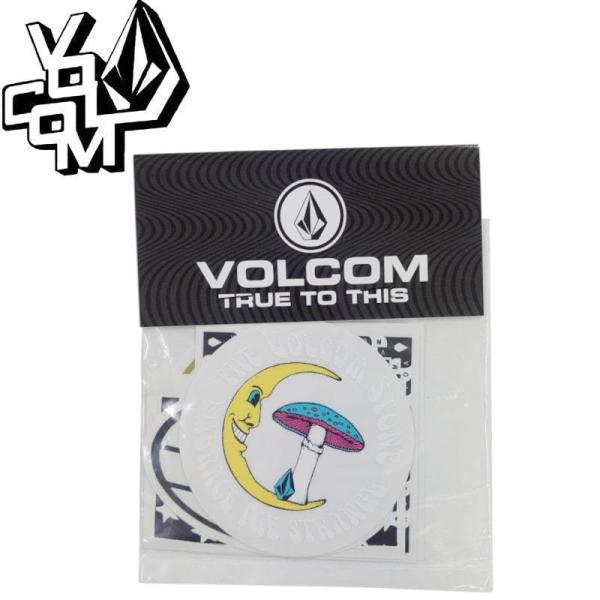 ボルコム VOLCOM ステッカー WARNING SIGNS STICKER PACK 6枚入り ...