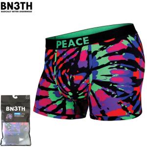 BN3TH ベニス マイパッケージ アンダーウェア CLASSIC TRUNK PRINT トランクス パンツ TIEDYE PEACE 海外モデル NO7｜sk8-sunabe