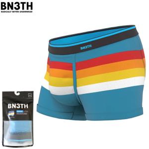 BN3TH ベニス マイパッケージ アンダーウェア CLASSIC TRUNK PRINT トランクス パンツ RETROSTRIPE TEAL 海外モデル NO8｜sk8-sunabe