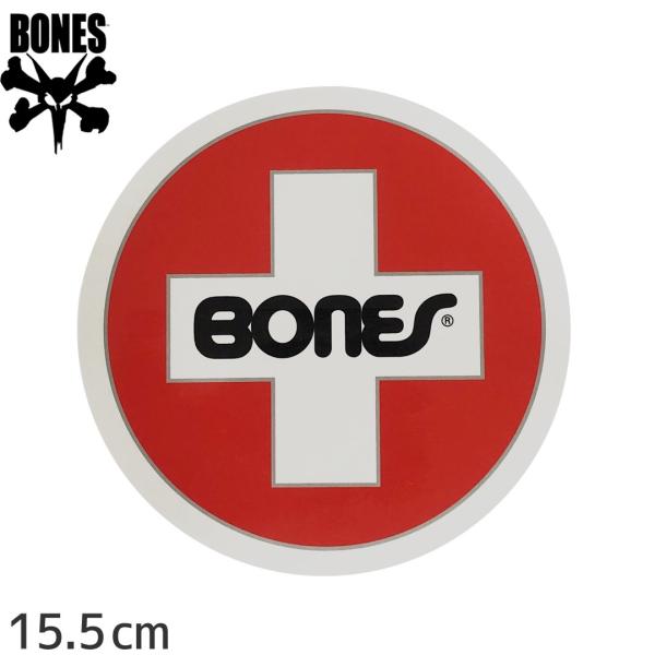 BONES STICKER ボーンズ スケートボード Swiss Cross Circle 15.5...