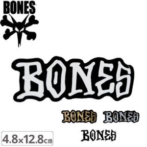 スケボー スケートボード ボーンズ BONES ステッカー LOGO 4色 4.8cm x 12.8...