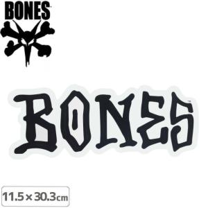 ボーンズ BONES スケボー ステッカー LOGO STICKER 11.5 ｘ 30.3cm NO62｜sk8-sunabe