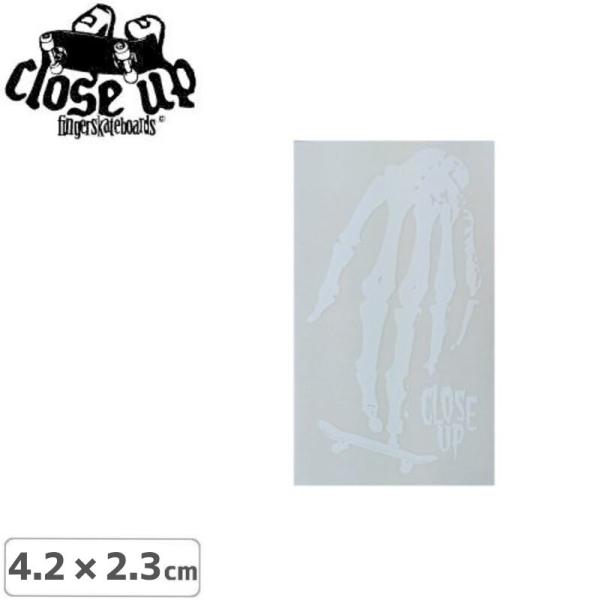 CLOSE UP クローズアップ STICKER スケボーステッカー Skull Hand STIC...