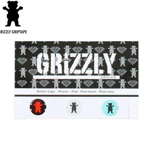 グリズリー GRIZZLY アクセサリー IPHONE IPAD IPOD BUTTON CAPS ...