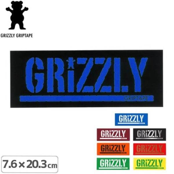 スケボー スケートボード ステッカー グリズリー GRIZZLY GRIZZLY STAMP LOG...