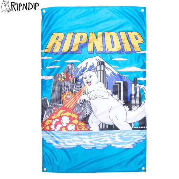 RIPNDIP リップンディップ スケボー バナーフラッグ NERMZILLA WALL BANNE...