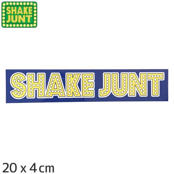 シェークジャント SHAKE JUNT スケボー ステッカー STRETCH LOGO HOLIDA...