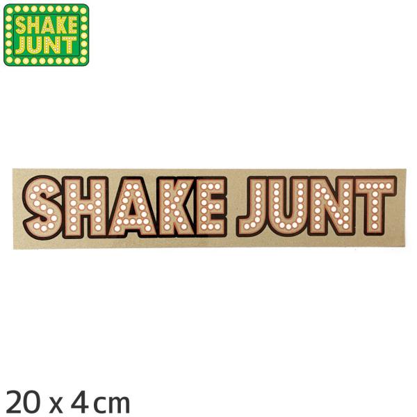 シェークジャント SHAKE JUNT スケボー ステッカー STRETCH LOGO HOLIDA...